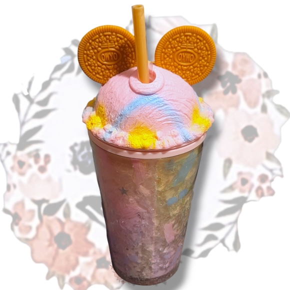 🆕️ Mickey Cookie Ears Double Walled Treat Topper Tumbler Cup 20oz - Picture 4 of 7